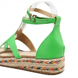 Roman Gladiator Sandals Summer Wedges Platform Women Shoes