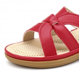 Women Cut-out Breathable Wearable Comfy Casual Beach Wedges Sandals