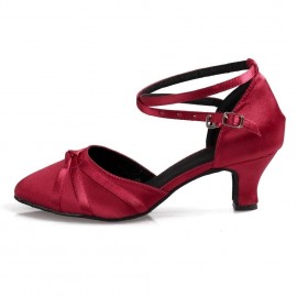Women 5.5cm Heel Tango Ballroom Modern Fashion Dance Shoes Pumps